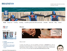 Tablet Screenshot of brainevo.ro